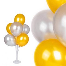 스탠드풍선 펄 쥬얼리 파티 무대장식 피로연 받침대 카페 사무실 컵스틱