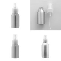 요비월드 알루미늄 스프레이 공병 투명 50ML 화장품통 분무용기 화장품공병