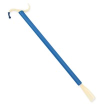다듬질보조공구 노년 장애인 옷을 입다 봉 제기함 바지 갈고리 구두주걱 양말 슈즈 뽑기 벗기다 신기 828743055, 1, 블루화이트