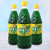 오뚜기 메론향 슬러시 시럽 1kg X 3개
