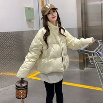 RM 역시즌 패딩 숏 년 작은 키 차이나 패션 캐주얼 여학생 제빵 점퍼