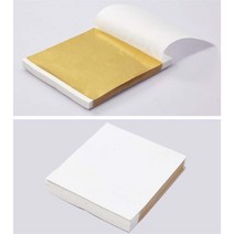 공예 미술 인테리어 금박지 종이 장식 500장 1000장, 금 500장 + 풀 250g