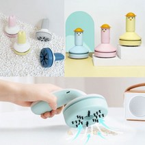 KC인증 디월스 미니 데스크탑 진공 청소기 미니청소기 모음, 블루(C504)