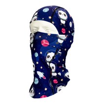 스키 페이스 마스크 남녀 겨울 방한 라이딩 오토바이 겨울 방풍 보온 헬멧 이너 헤드 커버, 키즈-디지털프린팅-판다(11월 하