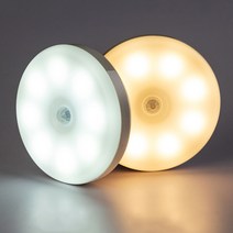 건전지 센서등 캠핑카 카라반 서비스도어 옷장 수납장 레일등 무선조명 부착 ed 라이트 붙이는조명 형광, 2센서LED-화이트