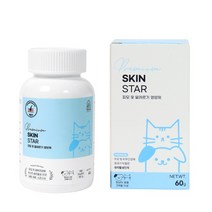멍냥이랑 스킨스타 반려동물 피부영양제 60g, 락토페린, 3개