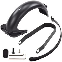 segway ninebot max g30g30 lp 전기 스쿠터 부품용 리어 펜더 흙받이 지원 브래킷 수리 키트, 검은색