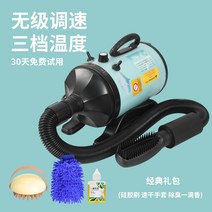 애견 에어탱크 강아지 드라이기 업소용 가정용 대형견 초강풍 강아지털말리기 드라이, E 하늘색