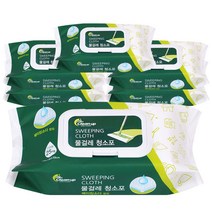 클린업 물걸레 청소포 대형 25매, 6개