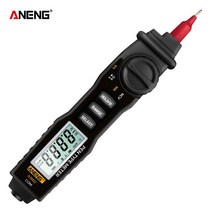 검전기펜A3002 디지털 펜 멀티 미터 4000 비 접촉 ACV/DCV 전기 핸드 헬드 전류전압측정와 유형을 계산, 02 A3002 black