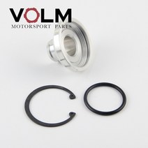 블로우밸브 자동 알루미늄 범용 터보 블로우 오프 밸브 SQV 25mm 1 인치 34mm BOV 플랜지 어댑터, 02 34mm