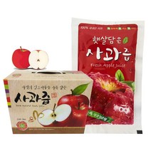 햇살담은 사과즙(110ml x 50포), 110ml x 50포
