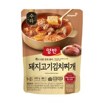 동원 양반 돼지고기 김치찌개 460g 3개, 단품