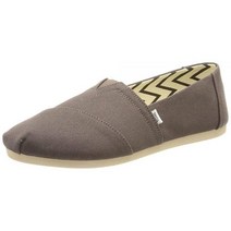 TOMS 여성용 알파르가타 재활용 슬립온 애쉬, 9.5, Ash