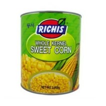 동서 리치스 홀 커넬 스위트 콘 통조림, 2.95kg, 1개