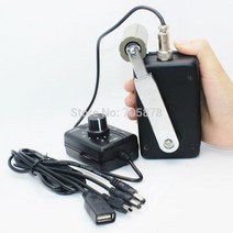 무동력 핸드발전기 고출력 휴대용 핸드 크랭크 전화 충전기 금속 비상 비상용 자가 발전기, cfd-30w