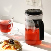 오븐락 내열유리 글라스 녹차 티포트 유리 주전자 500ml 880ml 택1