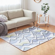 [누리홈] 드로잉 극세사 인테리어 러그 카페트 150x200