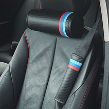 BMW M 카본 목쿠션 핸들커버 안전밸트커버 용품, 1.핸들커버