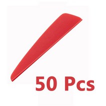 다트 룰렛판 기계 전자 TPU 깃털 플라스틱 화살 레드/오렌지/블랙 피트 볼트 슈팅 양궁 플레칭 액세서리, 02 Red 50 Pieces