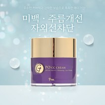 포즈 PO 톤업 올인원 비비 CC 크림 SPF50 커버 물광 톤업 포시시 썬 쿠션 크림, 21호 밝은베이지, 40g, 1개