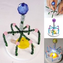 바이러스 박테리오 파지 조명등 만들기 세균 모형 색 모루 DIY 과학