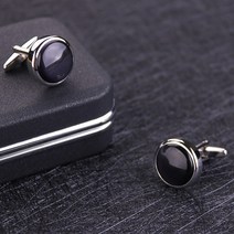 고양이 눈 커프스 단추 프랑스 셔츠 커프스 단추 커프스 손톱 비즈니스 커프스 단추 프랑스 버클 선물 상자