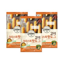 고메 크리스피 핫도그 400g (냉동) 3개, 고메 크리스피 핫도그 400g (냉