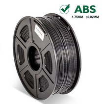 3d 프린터 출력 레진 3D프린터 jayo abs pla 메타 3d 프린터 필라멘트 1kg 1 75mm 직경 공차 + 0 02mm 100 거품 없음 fdm 3d 프린터 무독성, 복근-bk-1kg, 협력사