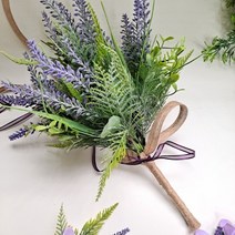 Fondant Flower 라벤더 부케 셀프 웨딩 부케
