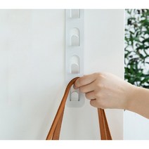 드림홈 4구 도어후크 화이트 / 옷정리 도어훅, 상세설명 참조, 없음