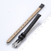 [SWISS COVER] SC0603S-BKSV 6mm 가죽밴드