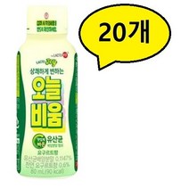 [종근당건강] 락토조이 오늘비움 유산균 음료 20개, 80ml