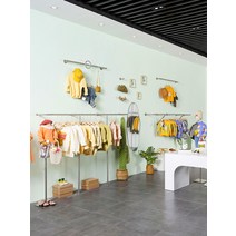 벽면행거 옷걸이 렉 스탠드 의류매장 파이프벽 옷가게, GB273 250cm