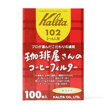 칼리타 커피샵 커피필터 100매 102화이트, 없음