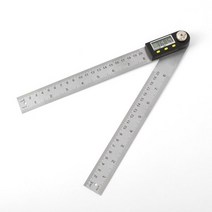 비투리빙 360도 디지털 각도기(20cm)/목공용 스틸자 각도측정기, 기타