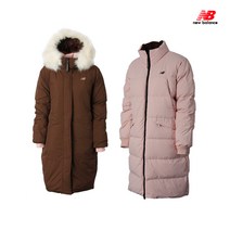 뉴발란스 W 리버서블 구스 다운 자켓 NBNP94W102-85 브라운