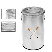 재떨이 스텐 흡연실 원형 스윙 쓰레기통 대형 스탠드, 상세페이지 참조