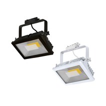 투광기 40W 레일형 매입형 COB타입 SQM SQF, 5)SQF COB 40W, 화이트-전구(노란빛)