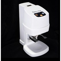 전동 자동 커피 그라인더 원두 분쇄기 커피로스터기 로스팅기계 220V 전기 58MM 탬퍼 기계 파우더 스크류 프레스 해머 기계 머신 스테인레스 스틸 티타늄 합금 분말 스크, white_110V