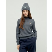 22FW [PUPPY]차콜그레이 퍼피자수 울 니트 HSSW2DL94CG