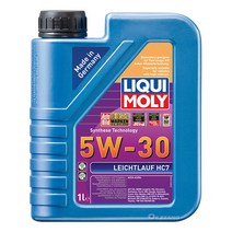 리퀴몰리 LEICHTLAUF HC7 5W30 1L (PN1790) 리퀴몰리 코리아 공식 판매점 저마찰 엔진오일