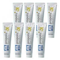 [TV홈쇼핑정품/주식회사인포벨] 호주산 벌꿀 프로폴리스 입냄새제거 잇몸건강 충치예방 닥터플라보 화이트닝 미백치약, 본품(180g 8통)