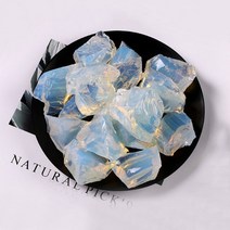 크리스탈 문진 돌 천연 오팔 돌 거친 석영 크리스탈 스톤 미네랄 치유 홈 장식 표본, 01 OPal Stone_04 1pcs (50-70g)