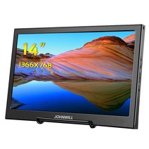 서브모니터 보조모니터 휴대용모니터 14 인치 1366x768 lcd 디스플레이 hdmi, 14 - 1366x768