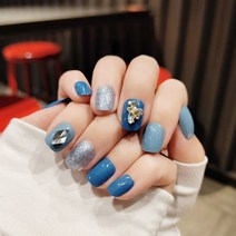 떨샵 여름 네일팁 페스티벌 네일팁 포인트 셀프네일, 2개, NAIL-N121