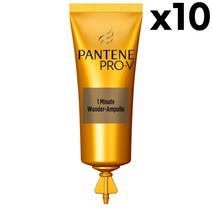 팬틴 PRO-V 1분 미라클 앰플 헤어 트리트먼트 15ml 10팩 Pantene Minute Wunder Ampulle, 1개