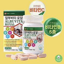캐나다 알부비타 비타민 난백 알부민 로얄젤리분말 아르기닌 글루타민 복합비타민 2개월분