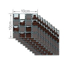 붙이는 타일 접착식 데코 바닥 셀프 시공 3D 모자이크 페이스트 자체 접착 DIY 이동식 장식 pvc 벽 도매, MSC058+15x15cm10pcs
