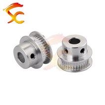 도르래 도르레 와이어 로프 고정 수동 등산 소형 3D 프린터 부품 풀리 GT2 32 치아 보어 6.35mm 8mm 2GT 타, 01 6.35mm_01 6mm